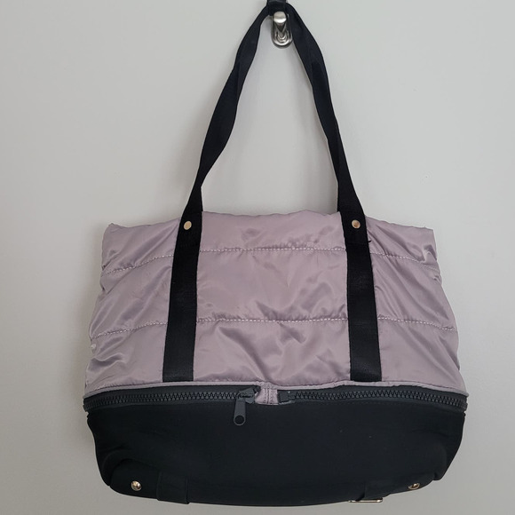 UrbanFit Handbags - Urban Expressions UrbanFit Handstand Vegan Tote Bag Purse Expandable